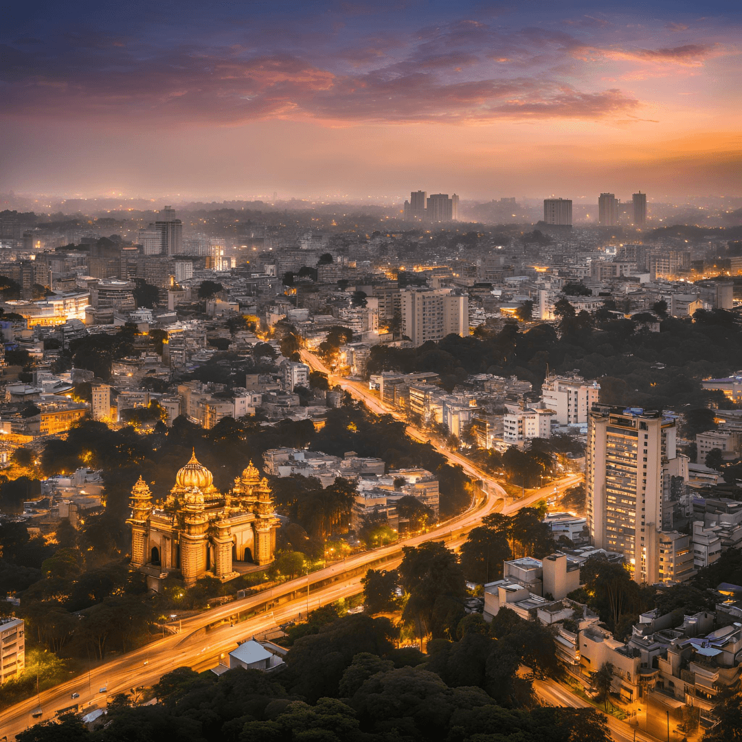 Bangalore city view