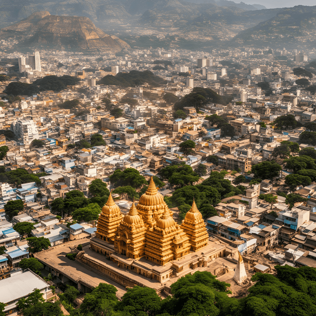 Vijayawada city view