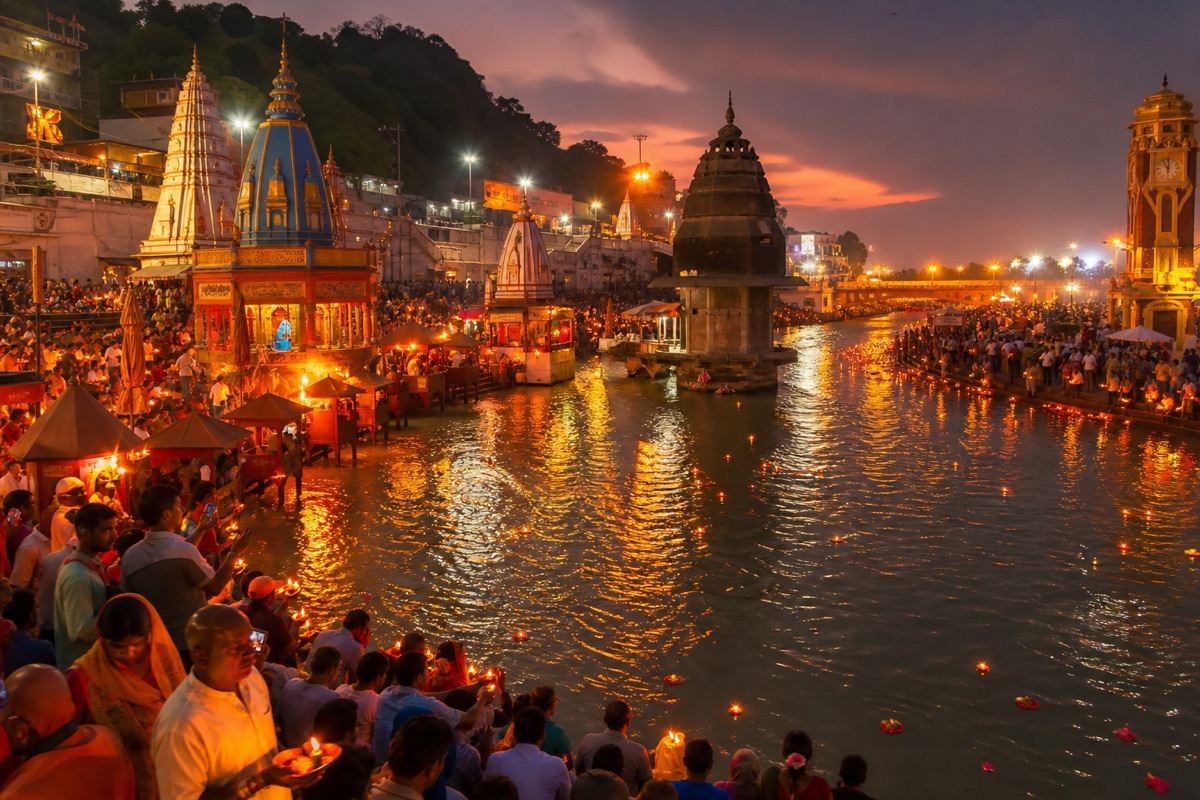 Ganga aarti at Har Ki Pauri in Haridwar